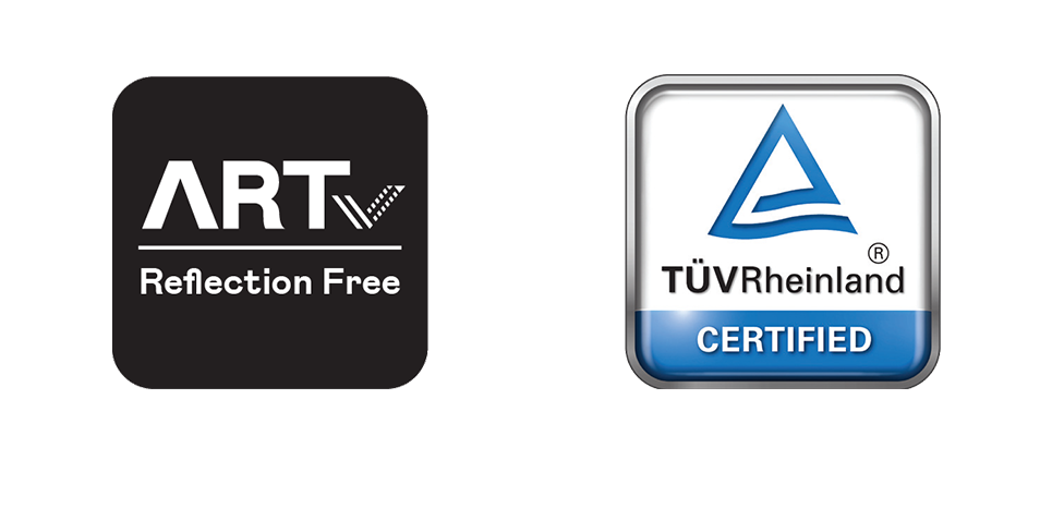 獲全球首張德國萊因TüV無反射認證